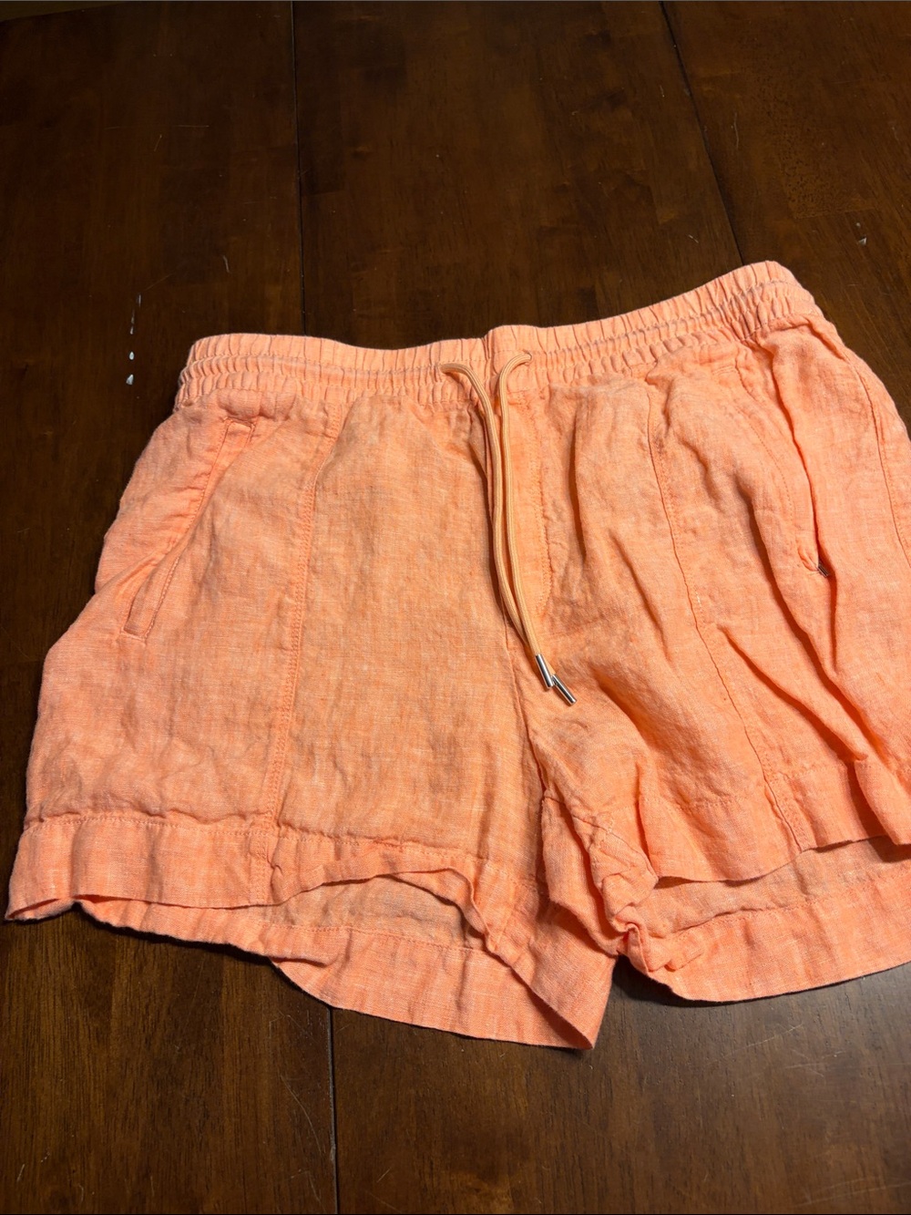 Athleta Coral Drawstring Athletic Shorts
